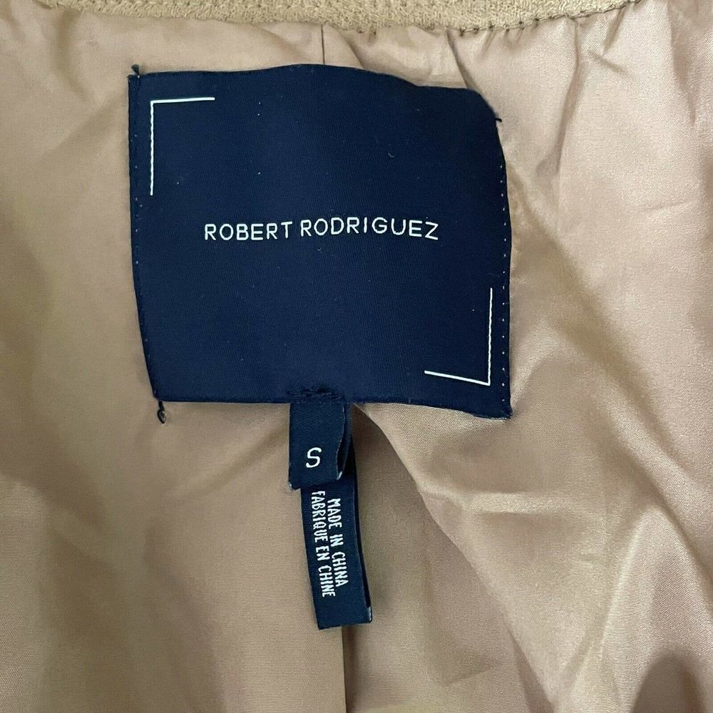 Robert Rodriquez Ayana Jacket Women’s Small Faux Suede Moto Asymmetrical Zip - Picture 10 of 11
